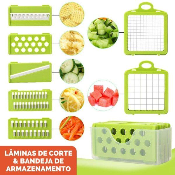 Cortador de Legumes 8 em 1
