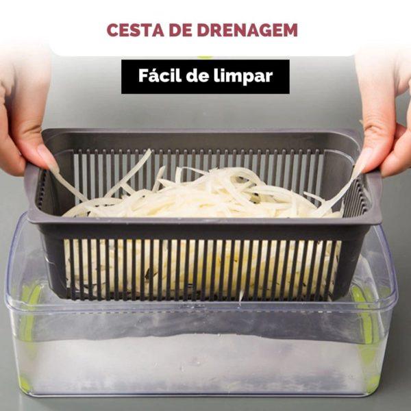 Cortador de Legumes 8 em 1