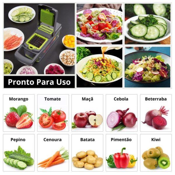 Cortador de Legumes 8 em 1