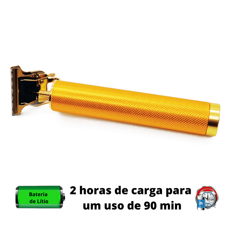 Máquina de Cortar Cabelo T9 ProHair Carregador USB