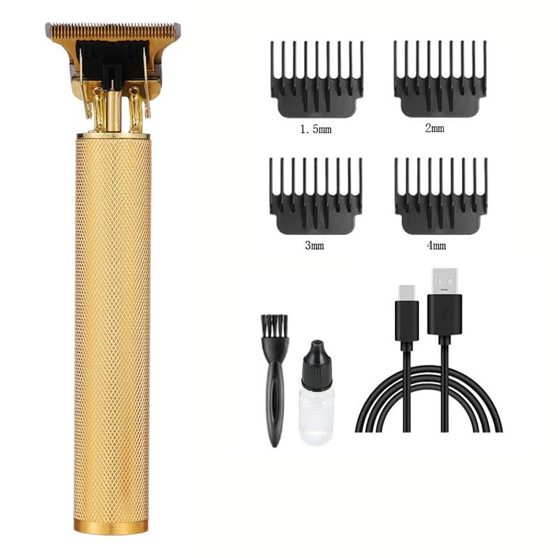 Máquina de Cortar Cabelo T9 ProHair Carregador USB