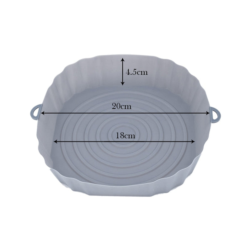 Bandeja de Silicone para Airfryer Clean