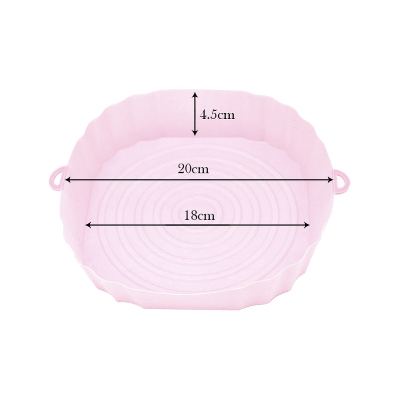 Bandeja de Silicone para Airfryer Clean