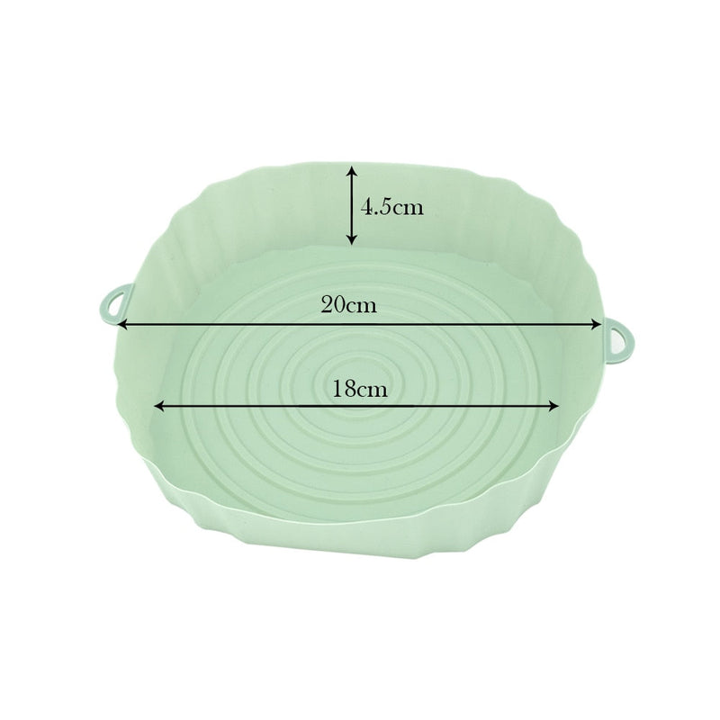 Bandeja de Silicone para Airfryer Clean