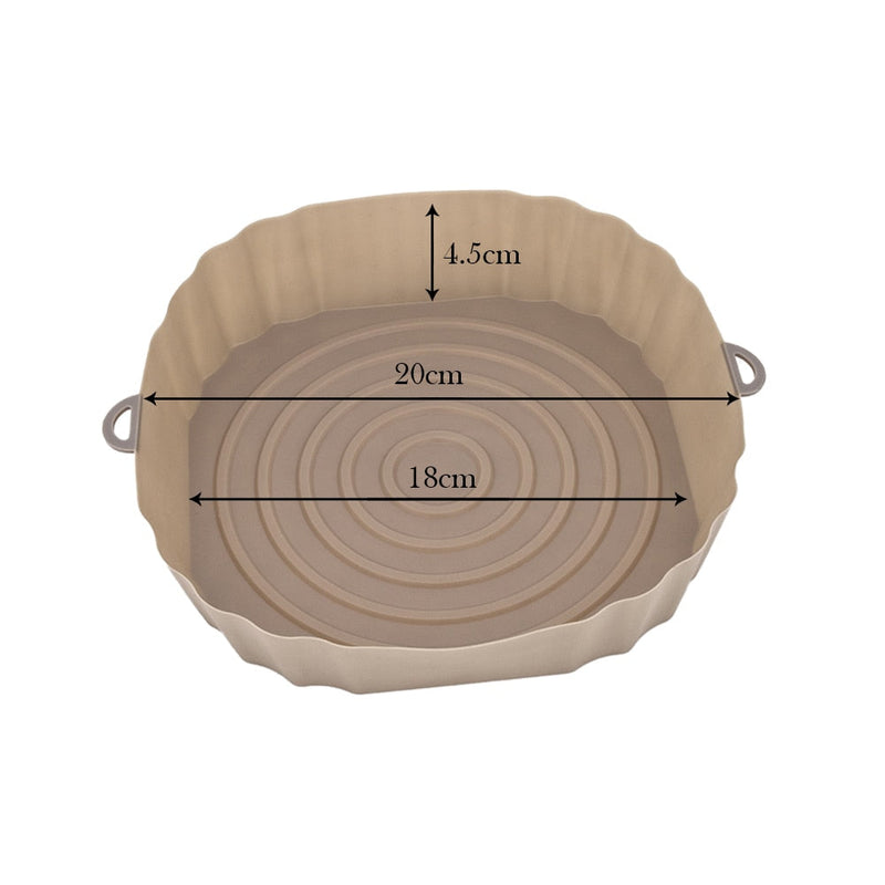 Bandeja de Silicone para Airfryer Clean