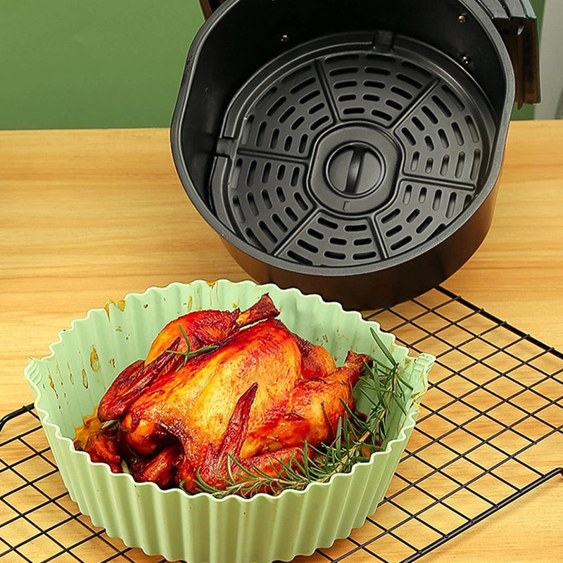 Bandeja de Silicone para Airfryer Clean