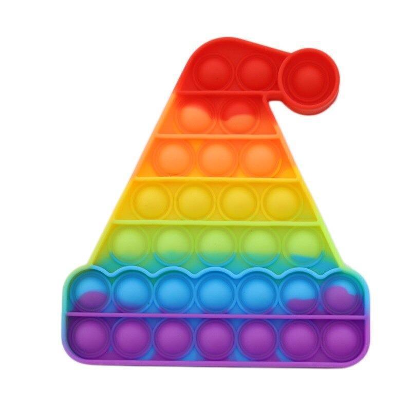 Brinquedo Pop It Colorido Anti Stress Sensorial Aumenta Criatividade