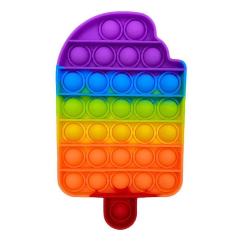 Brinquedo Pop It Colorido Anti Stress Sensorial Aumenta Criatividade