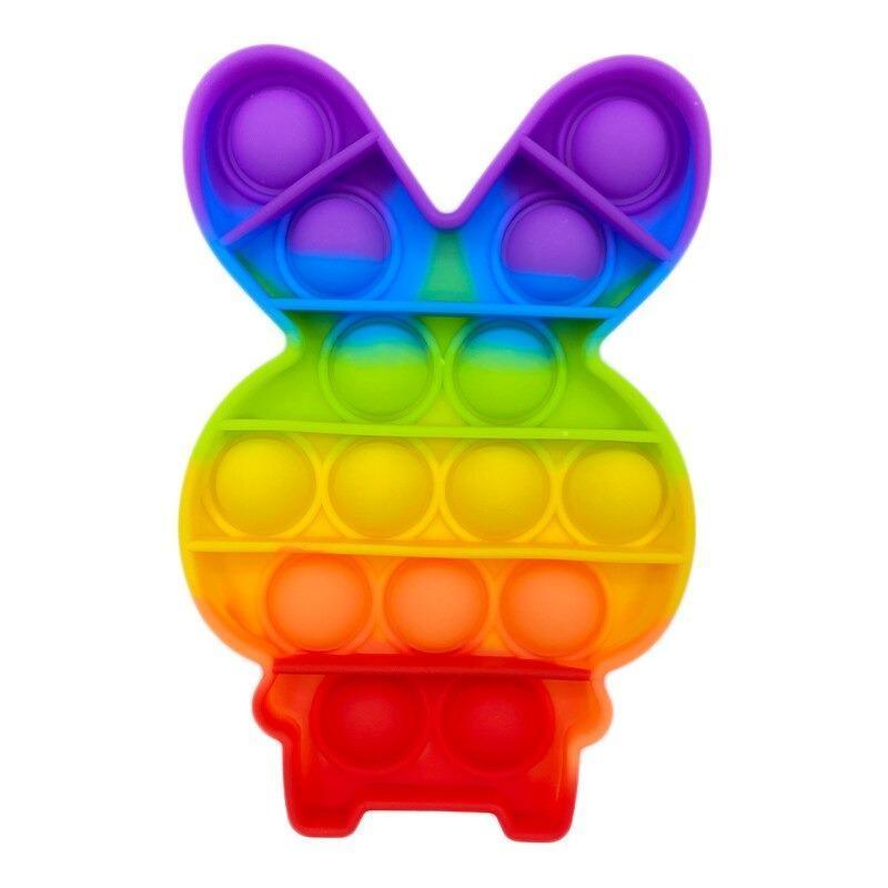 Brinquedo Pop It Colorido Anti Stress Sensorial Aumenta Criatividade