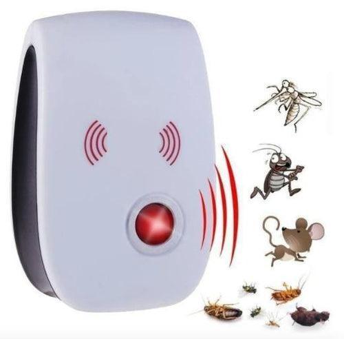 Elimine as Pragas - Repelente Ultrassônico- Perfeito contra Mosquitos, ratos e insetos - Promoção + Frete Grátis Hoje!
