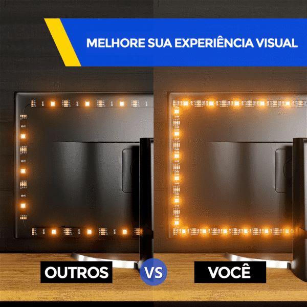 Fita de LED RGB para TV - Happy Lighting