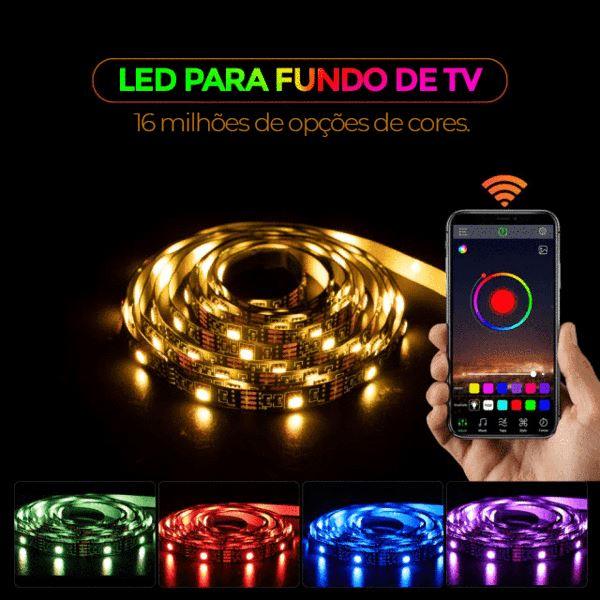 Fita de LED RGB para TV - Happy Lighting